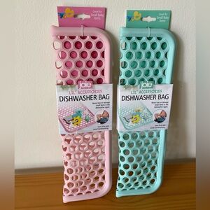 Joie Set of 2 Dishwasher Bags BPA Free Food Grade Silicone Kitchen Baby Safety